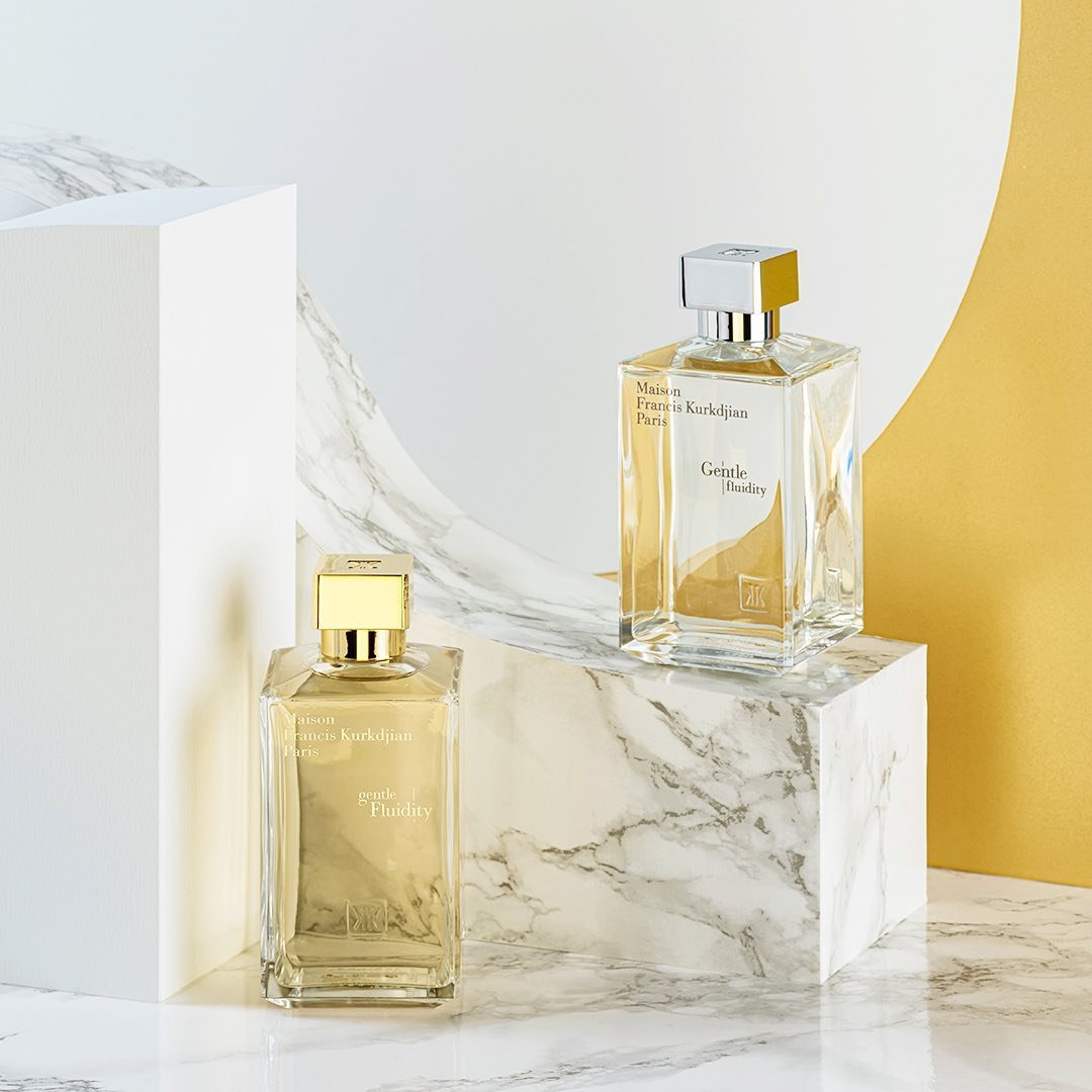 Maison Francis Kurkdjian Gentle Fluidity Gold Eau de Parfum 200ml view 2 – original juniper, nutmeg and vanilla eau de parfum in Egypt