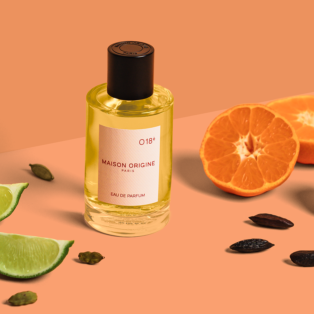 Maison Origine O18è Eau de Parfum 100ml view 3 – original apple, cardamom and vanilla amber perfume in Egypt