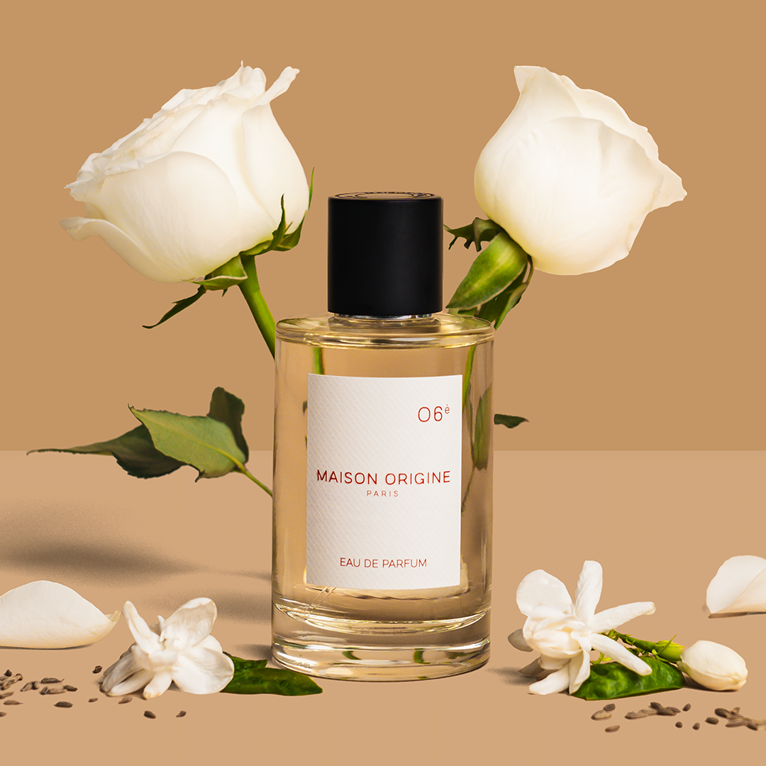 Maison Origine O6è Eau de Parfum 100ml view 3 – original rose, iris and tuberose floral perfume in Egypt