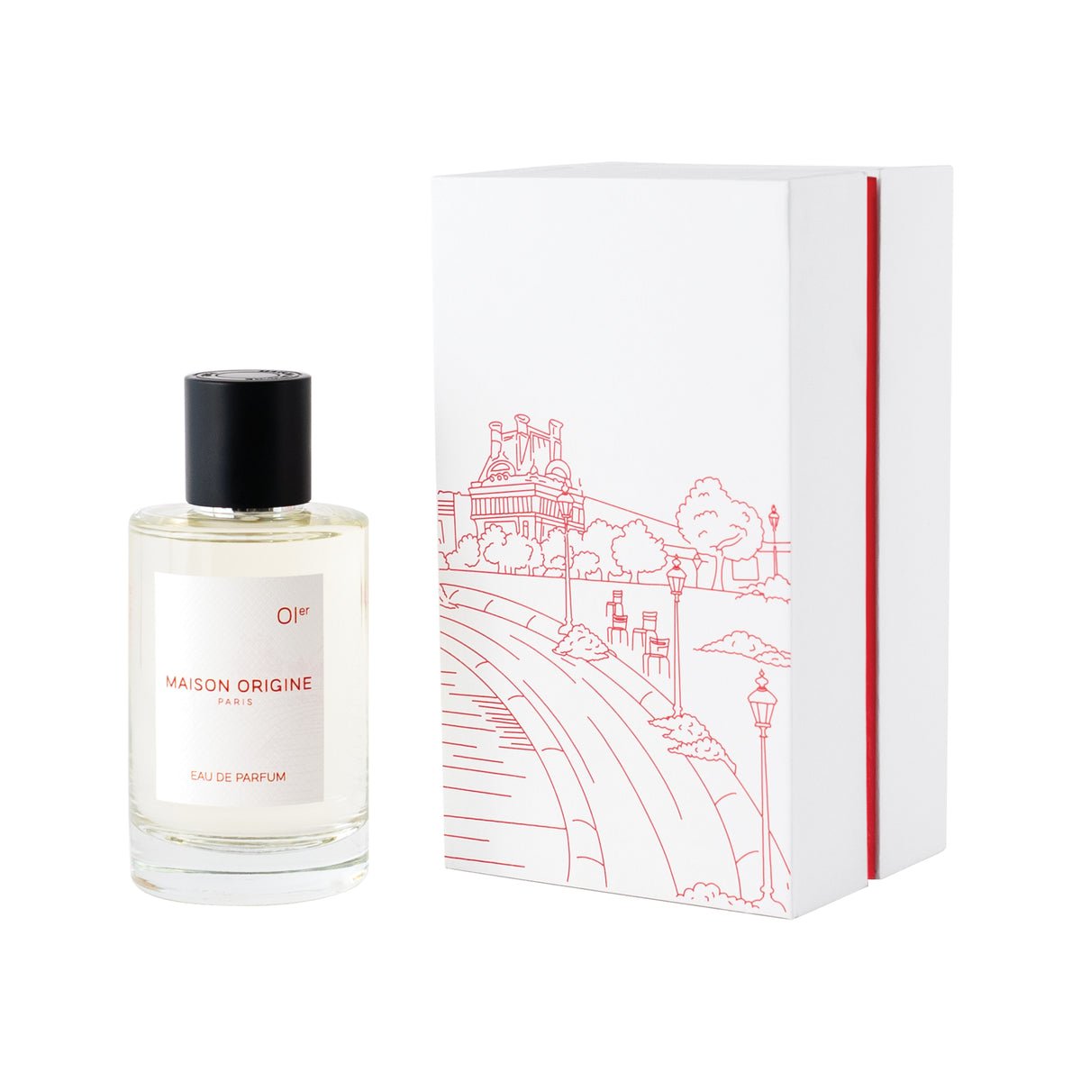 Maison Origine OIer Eau de Parfum 100ml bottle – original turkish rose, raspberry and patchouli perfume in Egypt