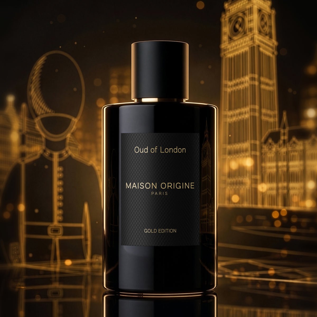Maison Origine Oud of London Extrait de Parfum 100ml view 3 – original oud, saffron and leather perfume in Egypt