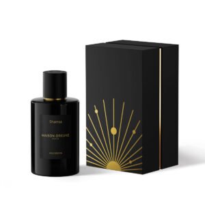 Maison Origine Shamsa Extrait de Parfum 100ml bottle – original cassis, iris and sandalwood floral perfume in Egypt