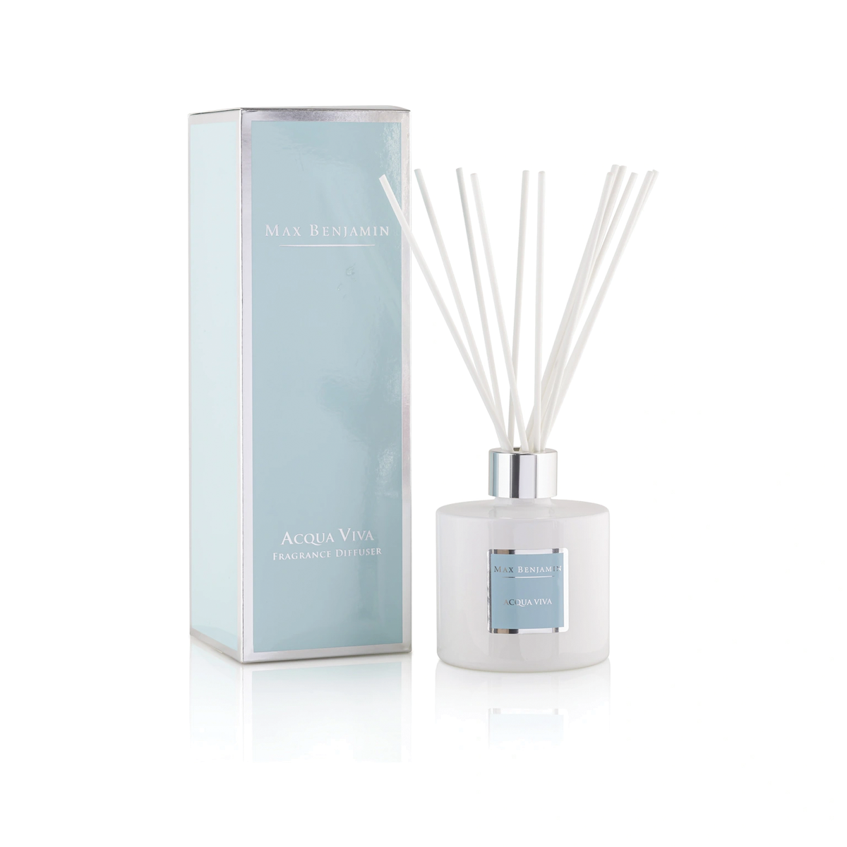 Max Benjamin Acqua Viva Reed Diffuser 150ml bottle – original citrus, cardamom and cedar reed diffuser in Egypt