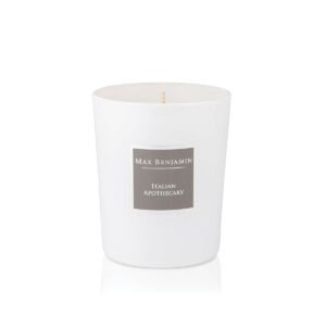 Max Benjamin Italian Apothecary Scented Candle 190g bottle – original spice, patchouli and amber scented candle in Egypt