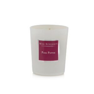 Max Benjamin Pink Pepper Scented Candle 190g bottle – original pink pepper, jasmine and coffee scented candle in Egypt