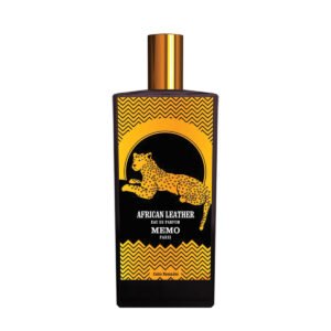 Memo Paris African Leather Eau de Parfum 75ml bottle – original cardamom, saffron and leather perfume in Egypt