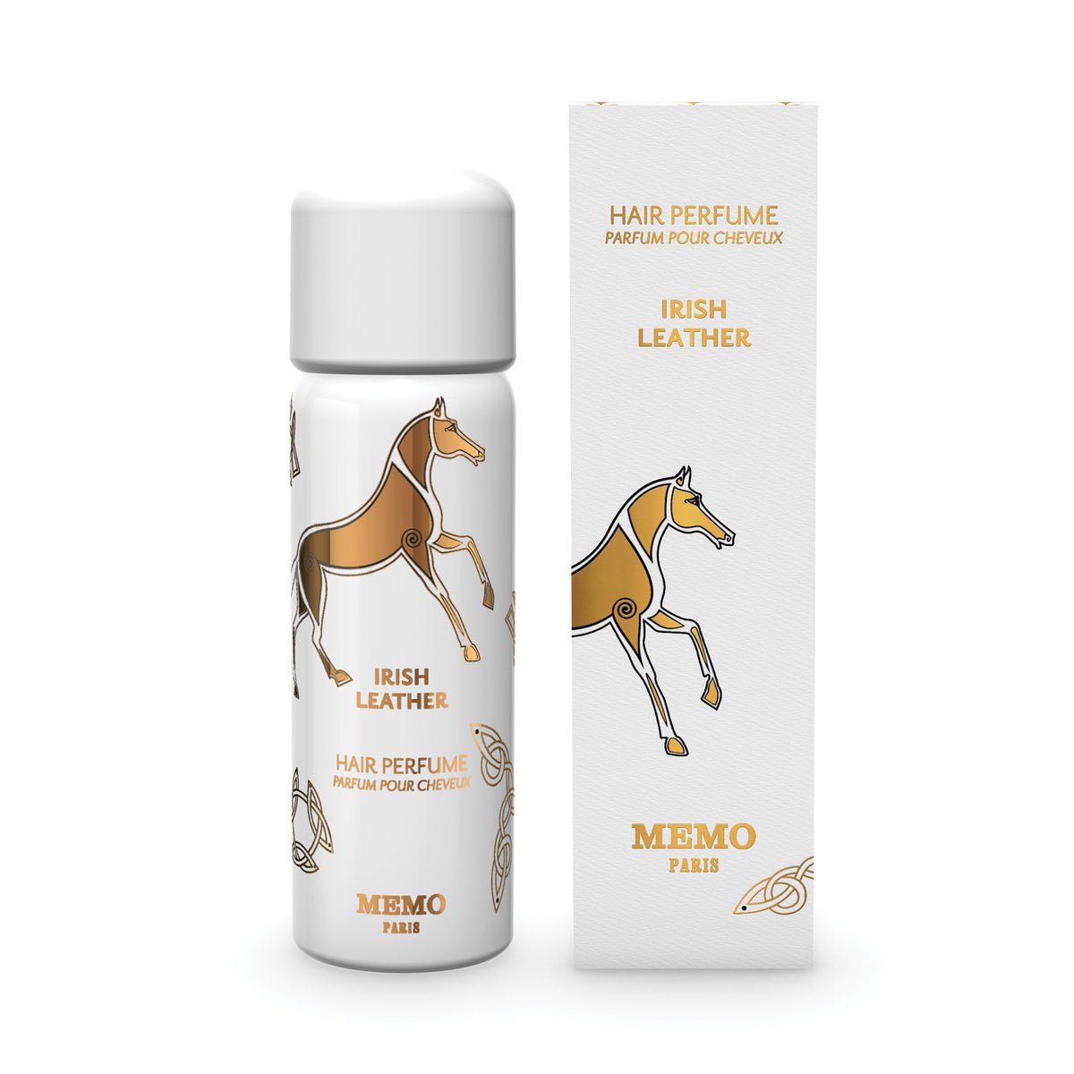 Memo Paris Irish Leather Hair Perfume 80ml view 2 – original juniper, mate and leather green leather in Egypt