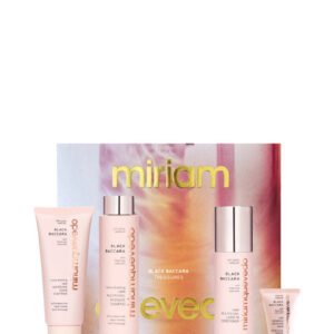 Miriam Quevedo Black Baccara Treasures Set with scrub, shampoo, conditioner and serum