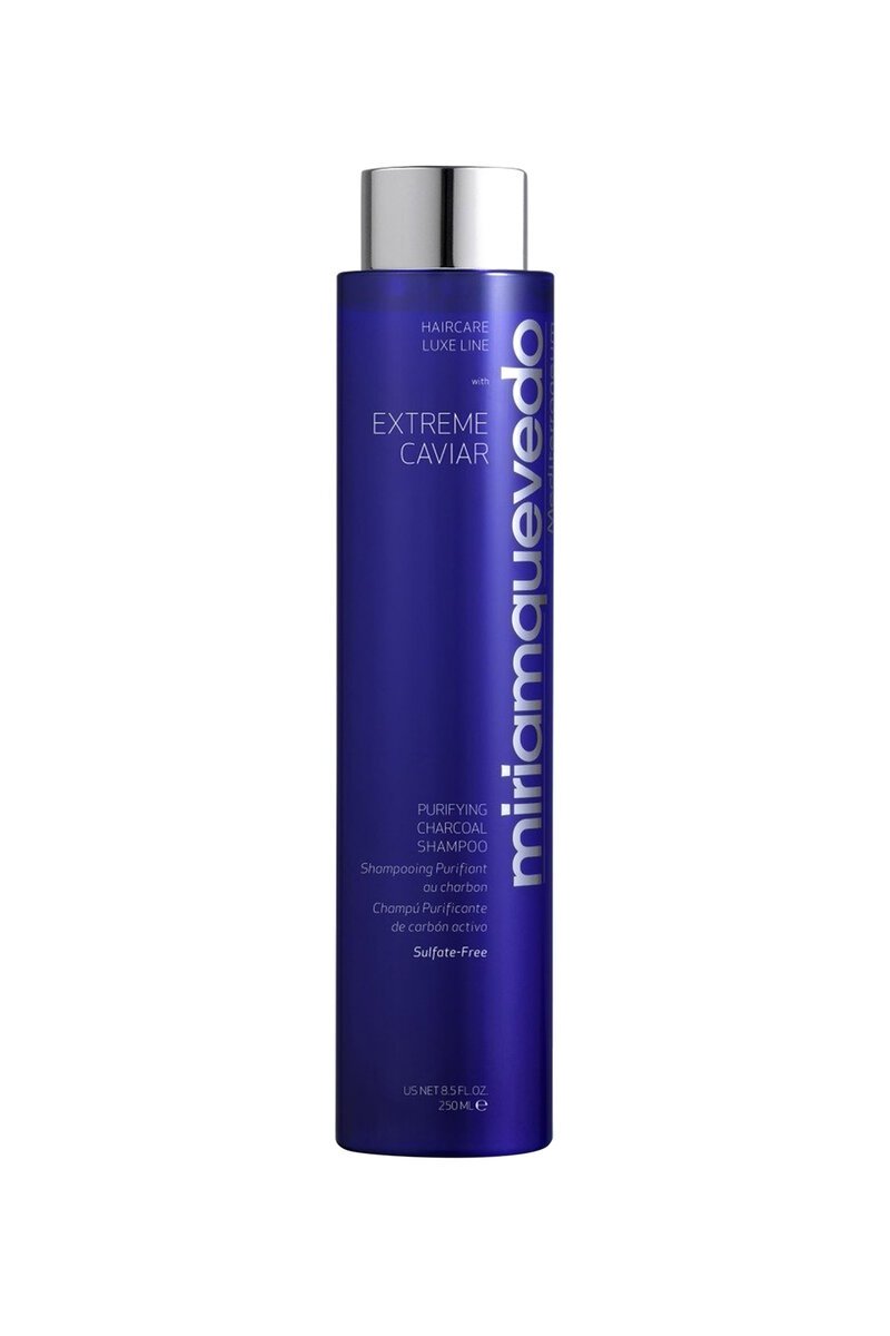 Miriam Quevedo Extreme Caviar Charcoal Purifying Shampoo 250ml bottle