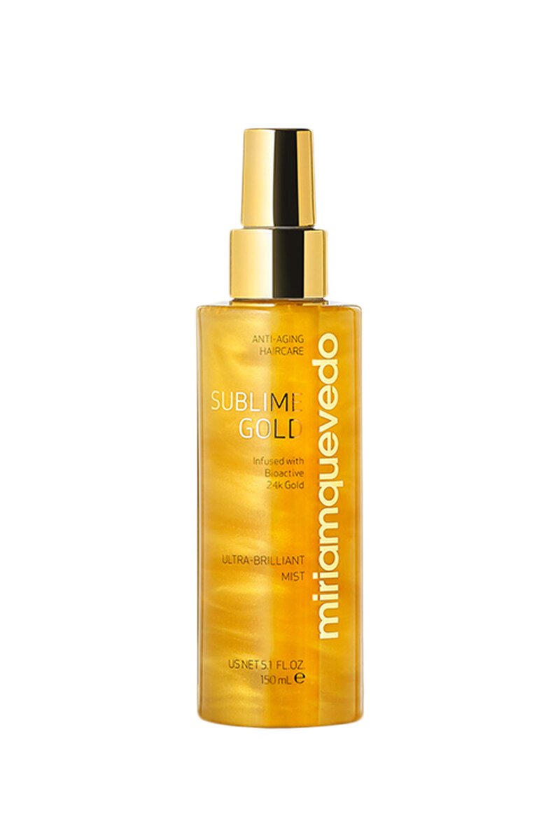 Miriam Quevedo Sublime Gold Ultra-Brilliant Mist 150ml spray bottle