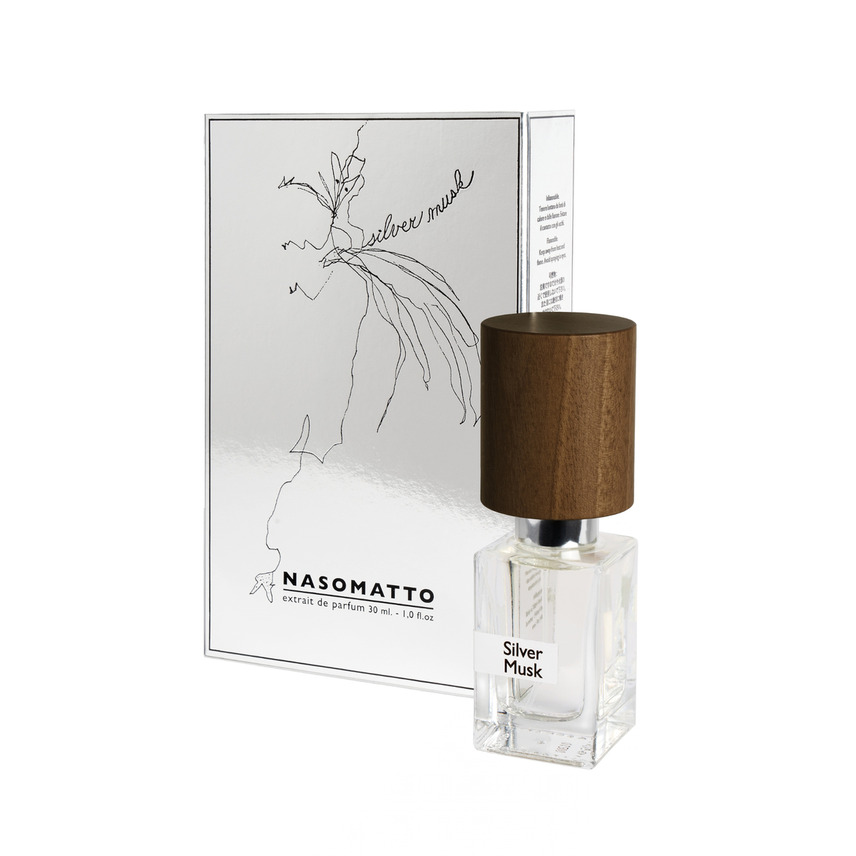 Nasomatto Silver Musk Extrait de Parfum 30ml view 2 – original metallic musk and ambergris extrait in Egypt