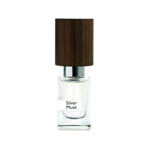 Nasomatto Silver Musk Extrait de Parfum 30ml bottle – original metallic musk and ambergris extrait in Egypt