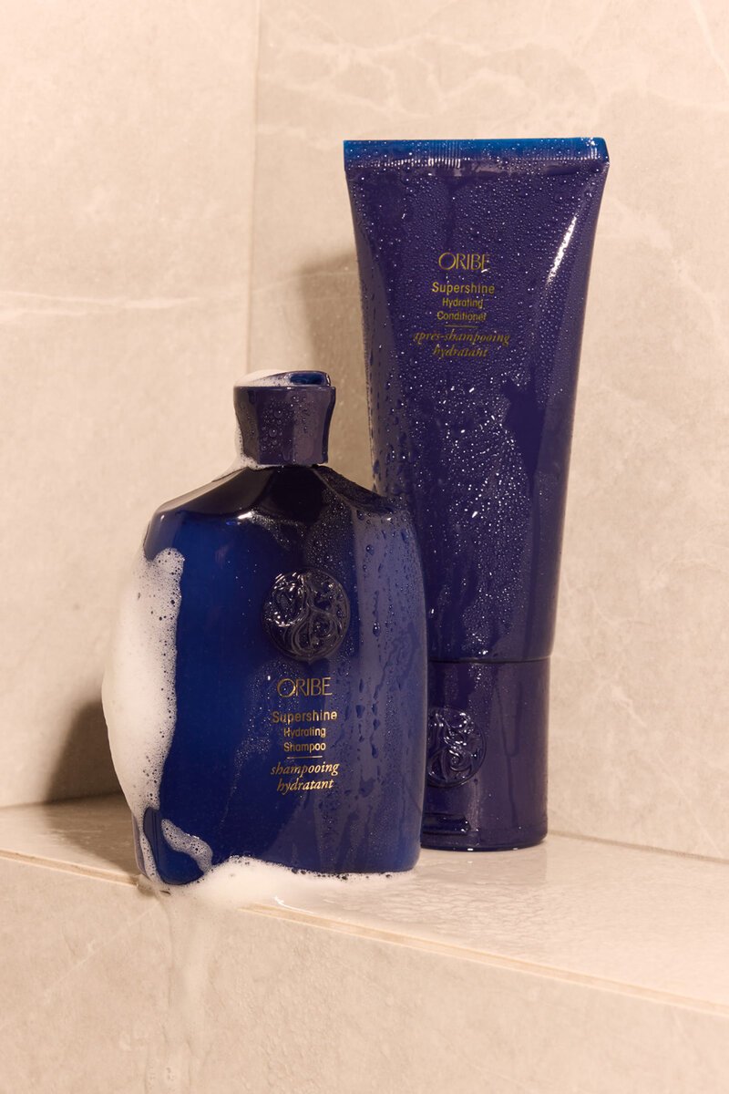 Oribe Supershine Hydrating Conditioner 200ml bottle for shine and moisture – view 2