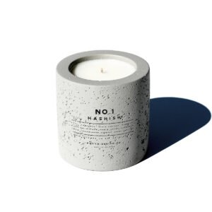 Photo/Genics + Co No.1 Hashish Concrete Candle 255g bottle – original blackcurrant, spice and amber in Egypt