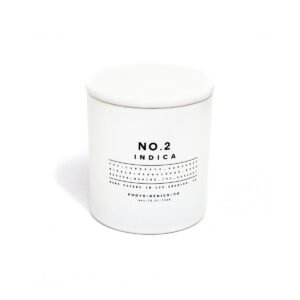 Photo/Genics + Co No.2 Indica Glass Candle 226g bottle – original bergamot, musk and marine ivy in Egypt