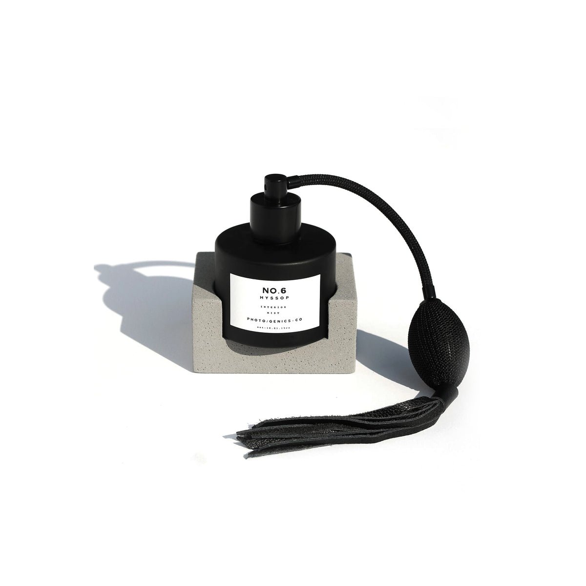 Photo/Genics + Co No.6 Hyssop Interior Room Mist 120ml bottle – original mint, hyssop and herbs in Egypt