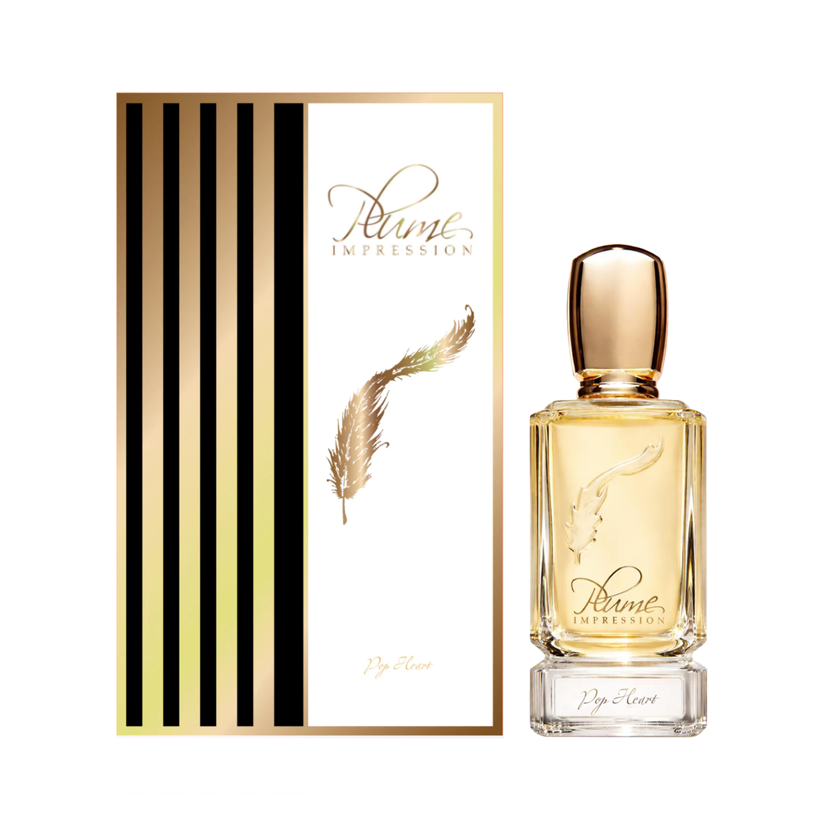 Plume Impression Pop Heart Eau de Parfum 80ml view 2 – original pineapple, raspberry and caramel in Egypt