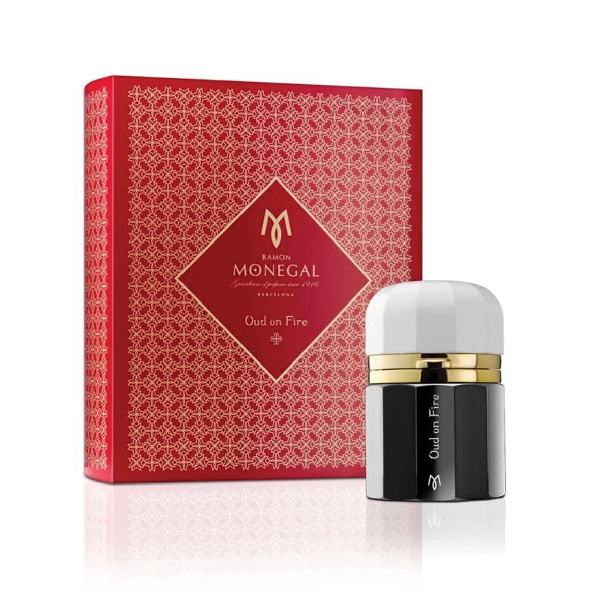 Ramon Monegal Oud On Fire Extrait de Parfum 50ml view 2 – original spiced oud, pepper and vanilla in Egypt
