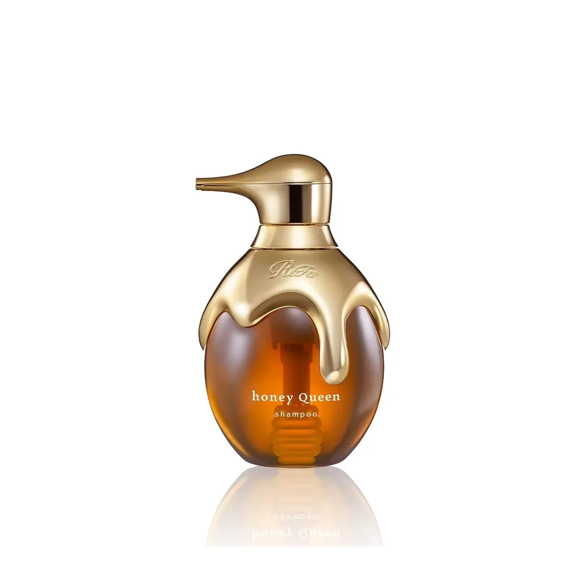 ReFa Honey Queen Shampoo 500ml gold honey pump bottle