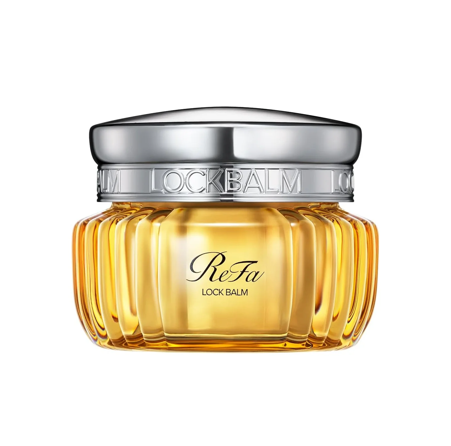 ReFa Lock Balm 50g gold glass jar