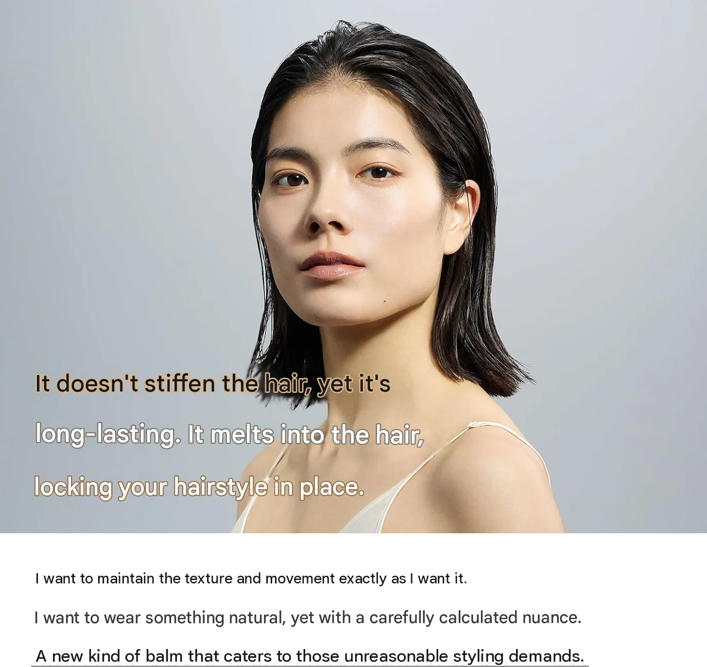 ReFa Lock Balm Light long-lasting flexible hold