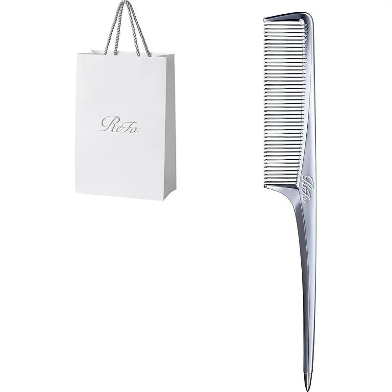 ReFa MARQUISE Arrange Comb – Fine Teeth Styling Comb with Stainless Steel Tail