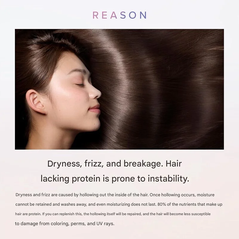 Why damaged hair loses protein and breaks