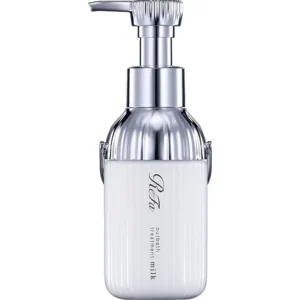 ReFa Milk Protein Outbath Treatment 100g silver pump bottle