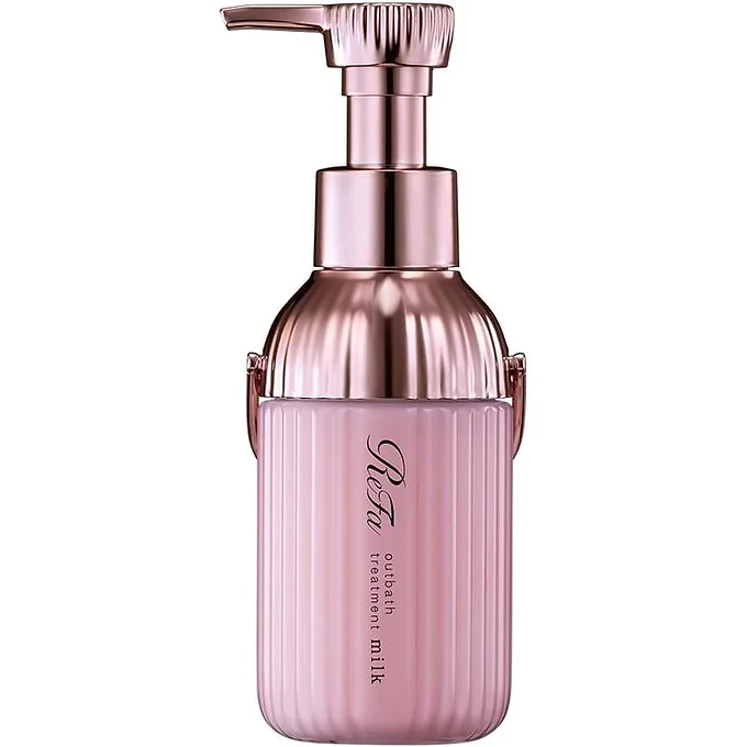 ReFa Milk Protein Outbath Treatment Pink 100ml pump bottle