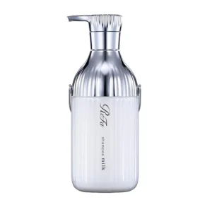 ReFa Milk Protein Shampoo 500ml silver pump bottle