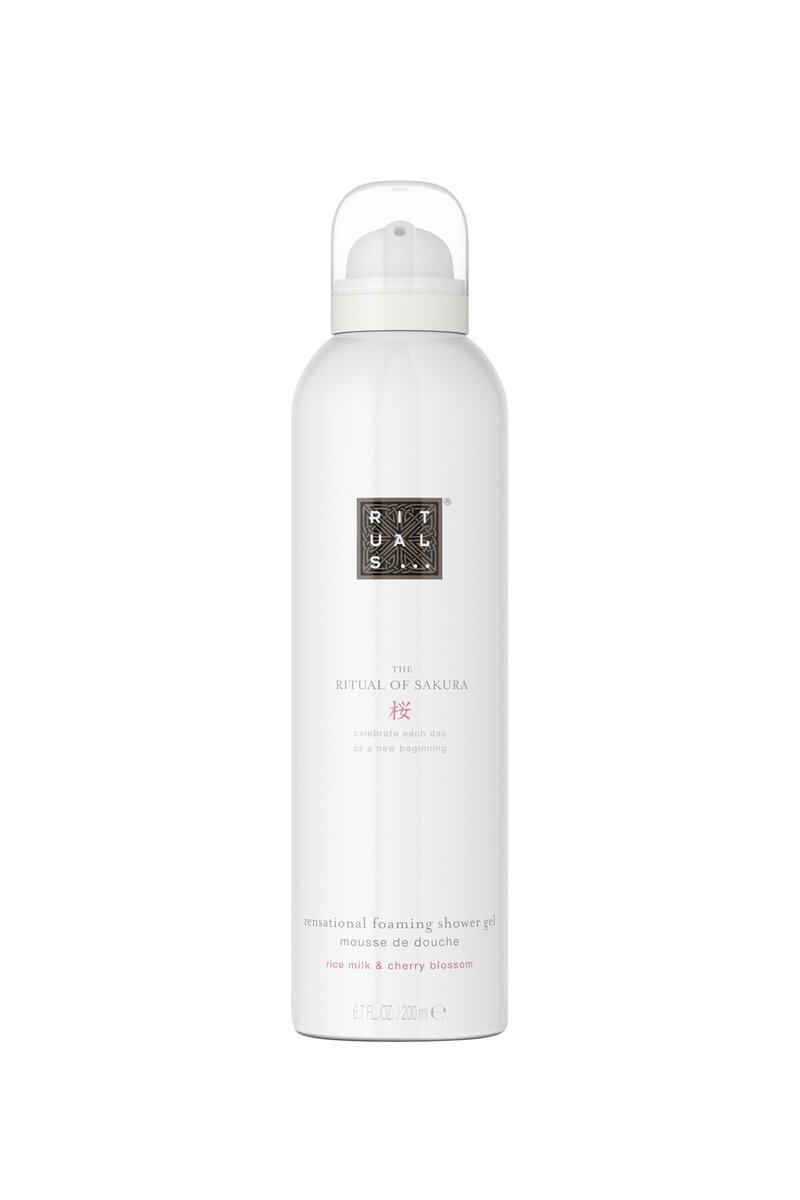 Rituals The Ritual of Sakura Foaming Shower Gel 200ml bottle