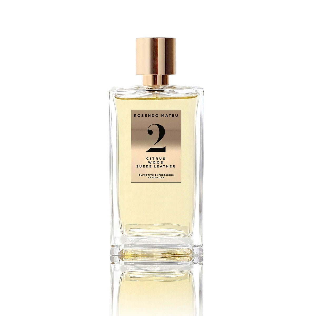 Rosendo Mateu N°2 Eau de Parfum 100ml bottle – original citrus, rose and suede in Egypt