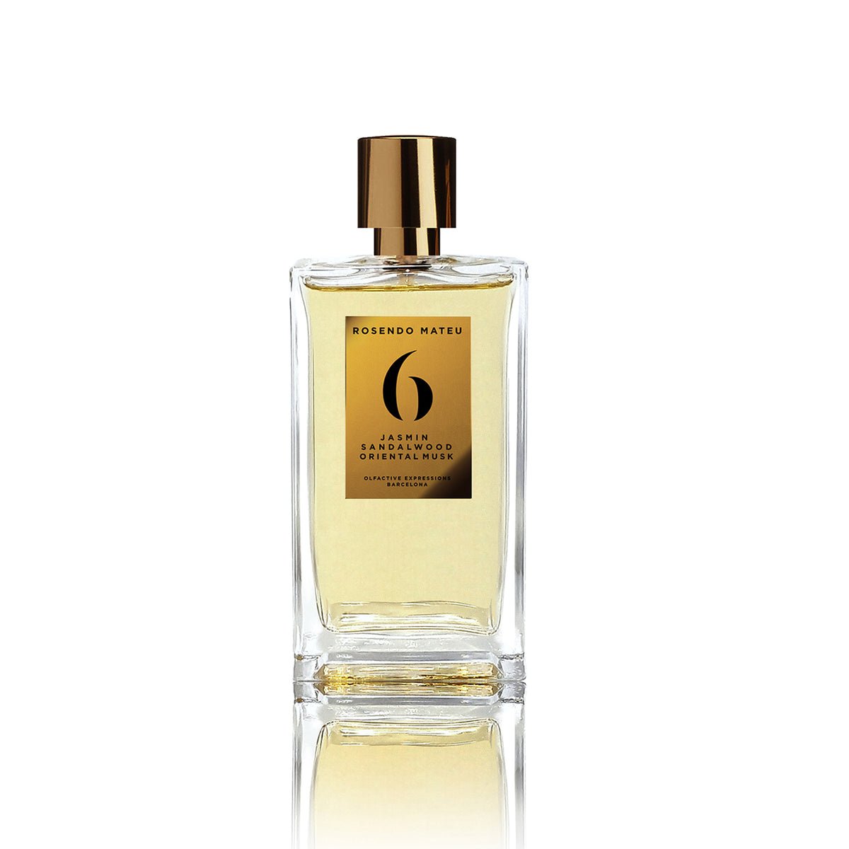 Rosendo Mateu N°6 Eau de Parfum 100ml bottle – original jasmine, sandalwood and vanilla in Egypt