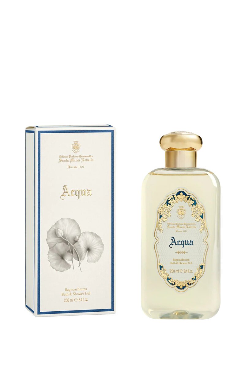 Santa Maria Novella Acqua Bath & Shower Gel 250ml bottle – view 2