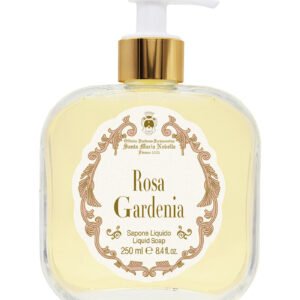 Santa Maria Novella Rosa Gardenia Liquid Soap 250ml bottle