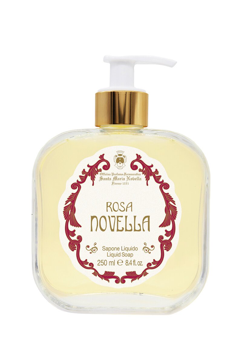 Santa Maria Novella Rosa Novella liquid soap 250ml bottle