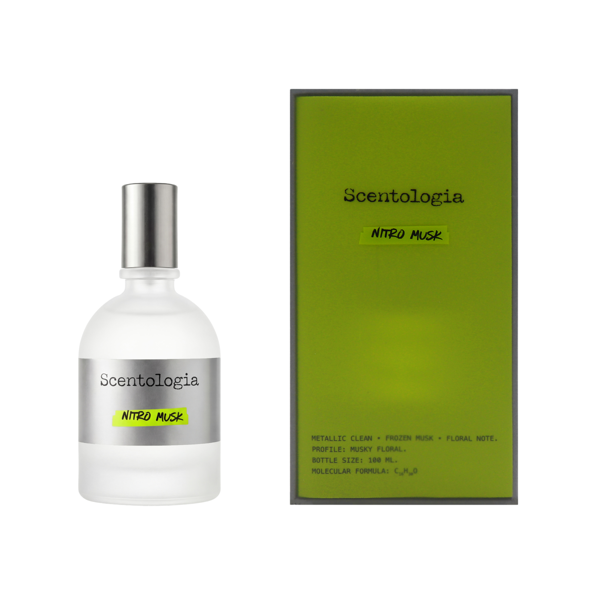 Scentologia Nitro Musk Eau de Parfum 100ml view 2 – original clean white musk and florals in Egypt