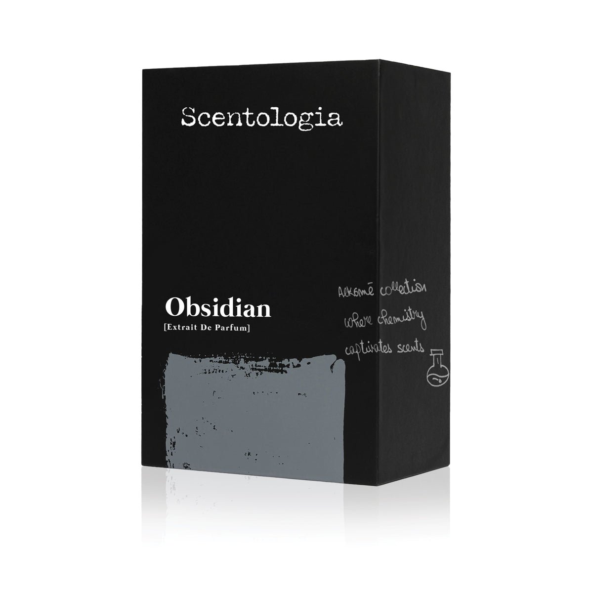 Scentologia Obsidian Extrait de Parfum 100ml view 2 – original ambery woody saffron and orris in Egypt