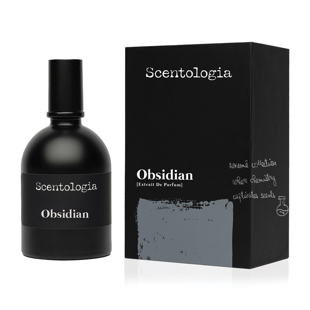 Scentologia Obsidian Extrait de Parfum 100ml view 3 – original ambery woody saffron and orris in Egypt