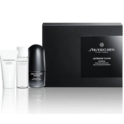 SHISEIDO MEN Ultimune Trial Kit | Facial Cleanser, Lotion & Serum