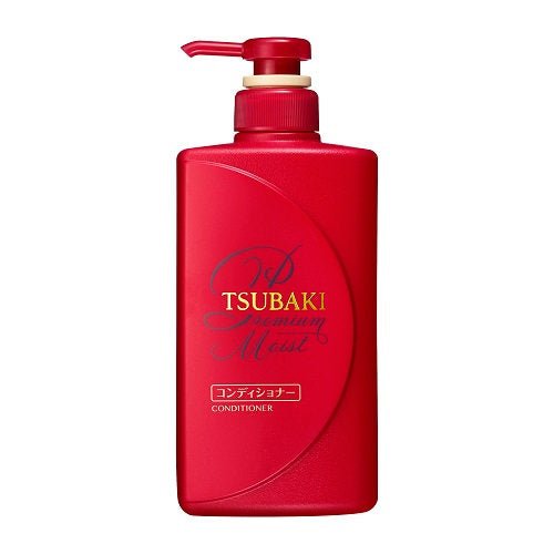 Shiseido "TSUBAKI Premium Moist" Shampoo/ Conditioner, 490 ml (Choose Your Option)