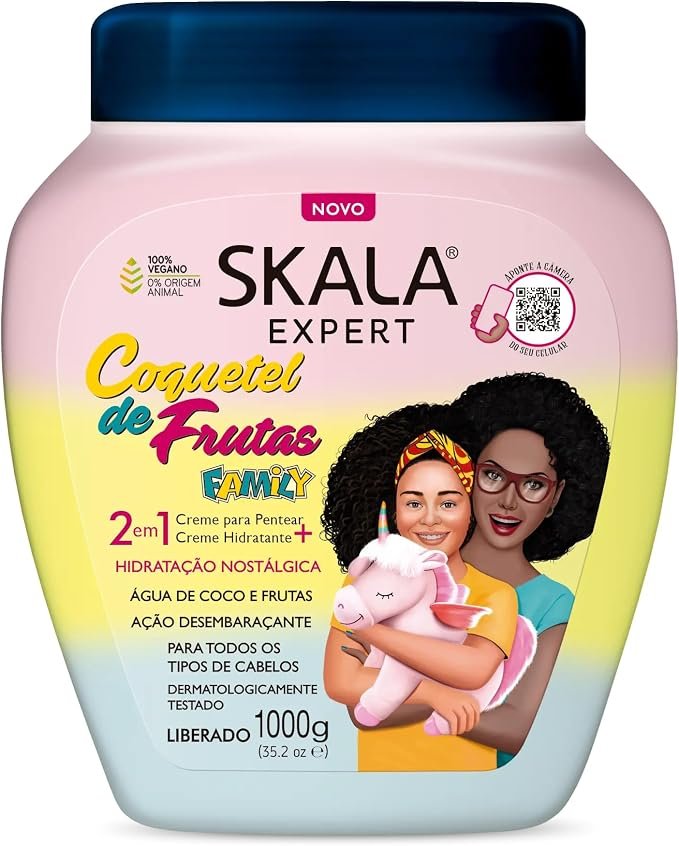 Skala Expert Coquetel de Frutas Family 2-in-1 detangling cream 1000g jar