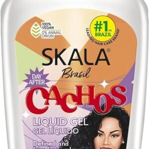 Skala Brasil Day After Cachos Liquid Gel 250g bottle for defined curls
