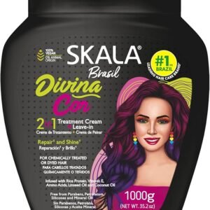 Skala Brasil Divina Cor 2-in-1 treatment cream and leave-in 1000g for dyed hair