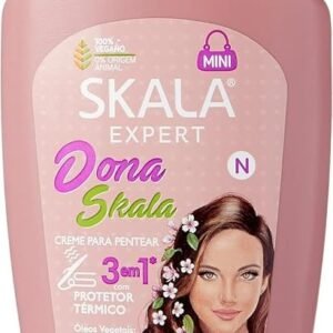 Skala Expert Dona Skala 3-in-1 combing cream and heat protector 250g pump bottle
