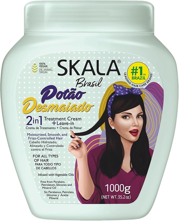 Skala Potao Desmaiado 2-in-1 treatment cream and leave-in 1000g jar