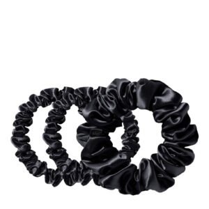 Slip Back to Basics assorted silk scrunchies set