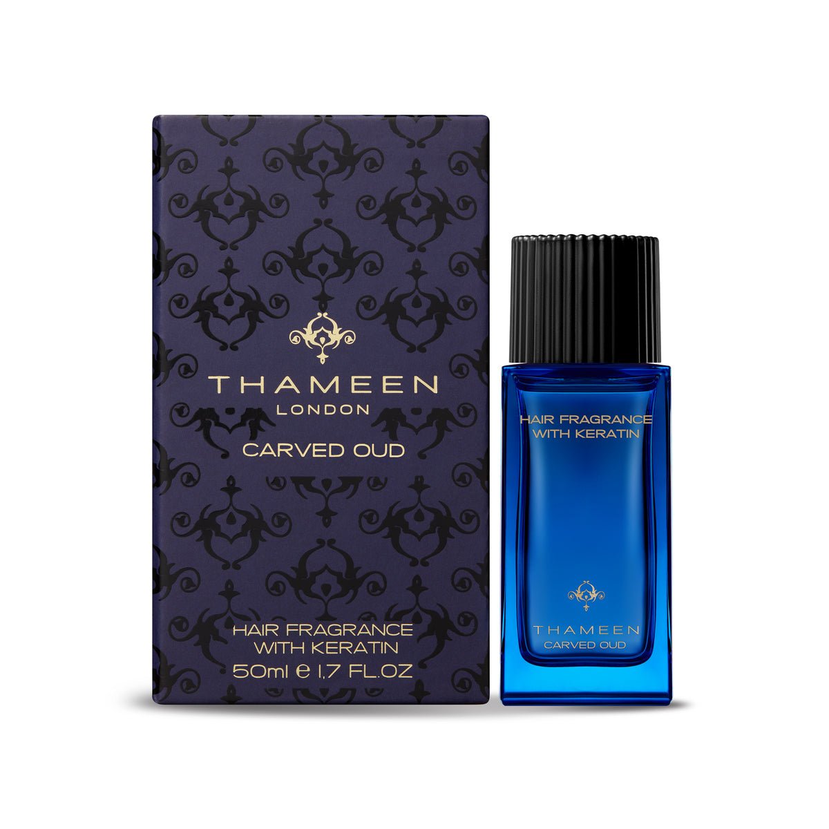 Thameen Carved Oud Hair Fragrance 50ml view 2 – original cardamom, iris and oud in Egypt