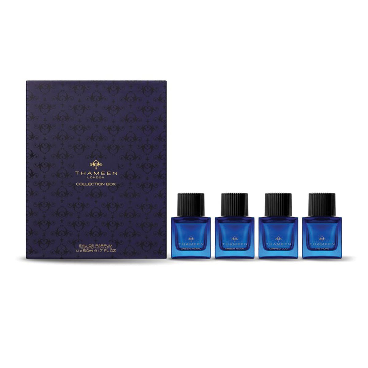 Thameen Collection Box 2016 Gift Set 4x50ml bottle – original green pearl, amber room, the hope and carved oud 4 x 50ml in Egypt
