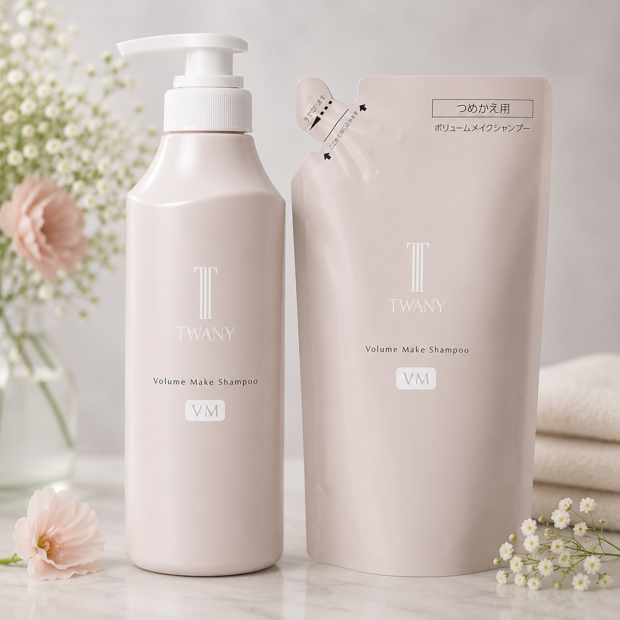 Twany Volume Makeup Shampoo – Bottle / Refill